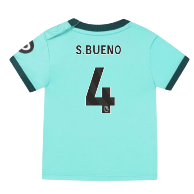 retro 2025-2026 Wolves Away Baby Kit (S.Bueno 4)