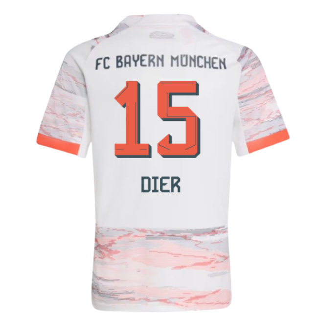 2025-2026 Bayern Away Affordable Shirt - Kids (Dier 15)