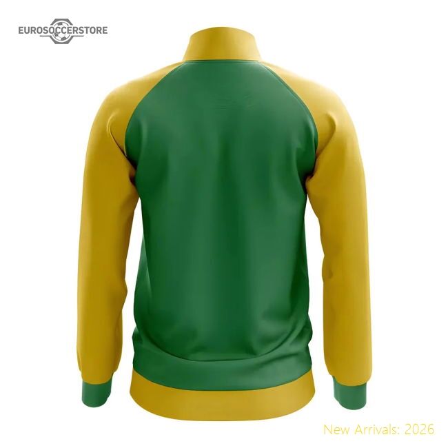 Gabon Concept Football Track Jacket (green) - Match Quality