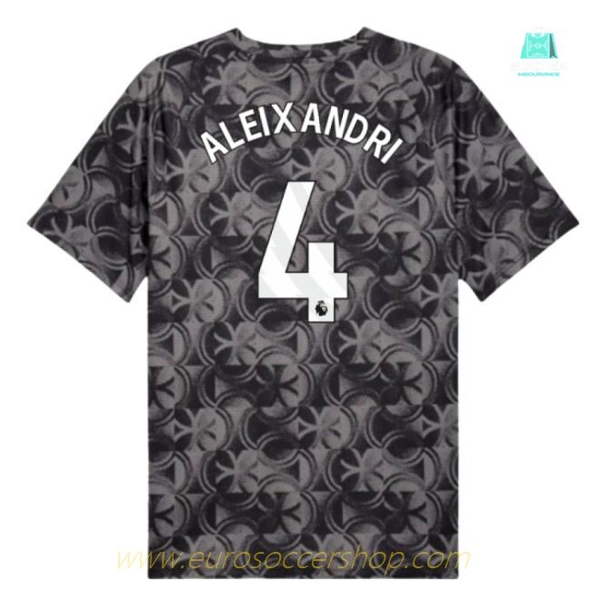 2025-2026 Man City Warm Up Jersey (Black) (Aleixandri 4)