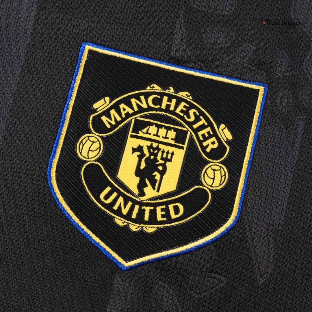 Manchester United Third Away Long Sleeve Soccer Jersey 2025/26