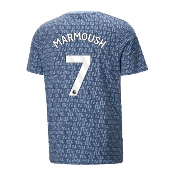 Best Value Man City Marmoush 7 2024-2025 Man City ftblCulture Tee A...