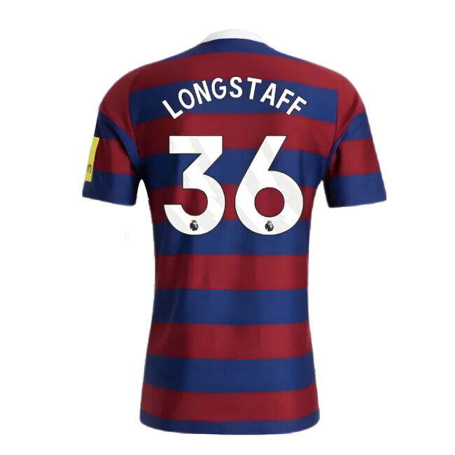 Newcastle Newcastle United Away Shirt Longstaff #36 Durable Materi...