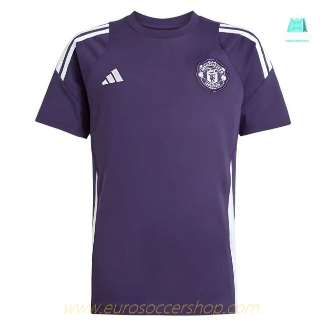 2025-2026 Man Utd Training Tee (Aurora Plum) - Kids