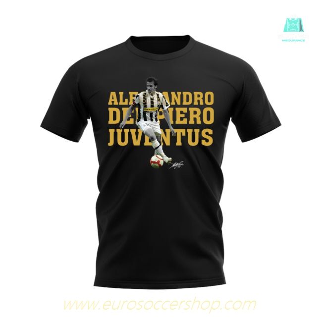 Alessandro Del Piero Juventus Player Tee (Black)