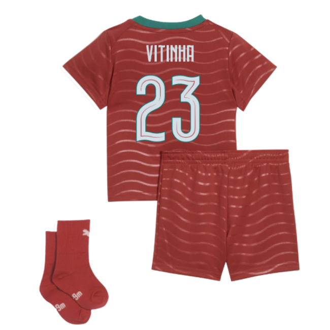 2026-2027 Portugal Home Baby Kit (Vitinha 23) Euro Quality