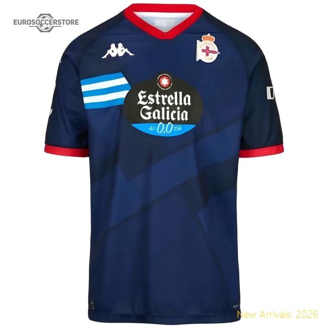 High-Quality Fan-Favorite 2024-2025 Deportivo La Coruna Away Shirt