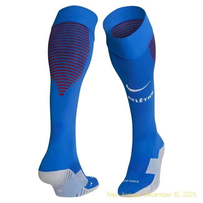 2016-2017 Atletico Madrid Home Socks - Premium Kit - Blue Color