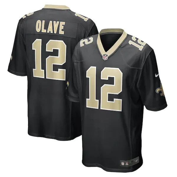 Official NO Saints Game Jersey - Black | NFL Fan Apparel | NFL Footbal