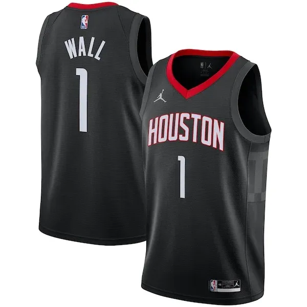 John Wall HOU Swingman Jersey - superior classic - Black athletic