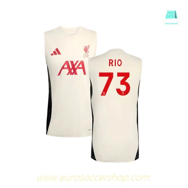 2025-2026 Liverpool Sleeveless Jersey (White) (Rio 73)