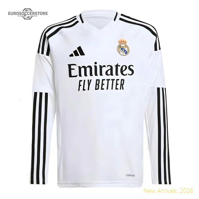 2024-2025 Real Madrid Home Elite Jersey Adidas Climacool