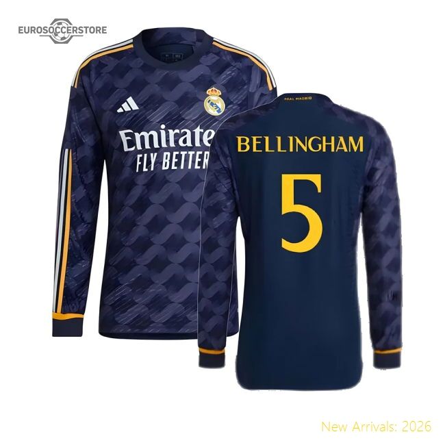 2023-2024 Real Madrid Away Premium Jersey Bellingham Puma Drycell