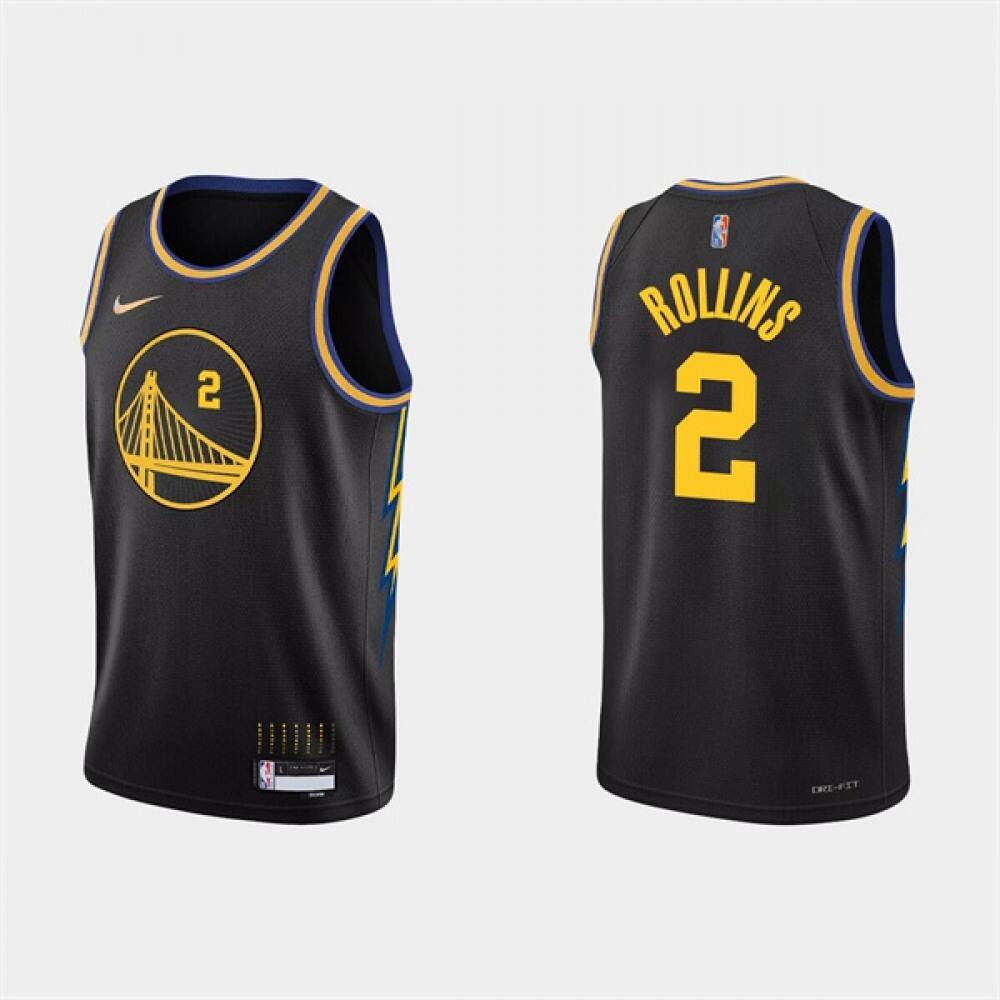 Durable 2 Golden State Warriors Jersey Black - - Fan Favorite
