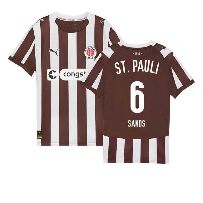 2025-2026 Home Shirt - Kids (Sands 6) Lightweight Quick Dry