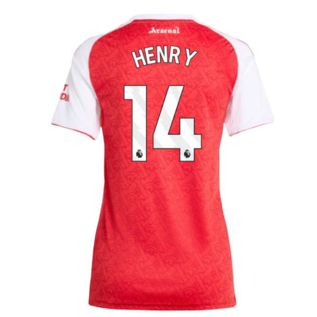 Latest Arsenal Home Football Shirt 2025-2026 (Henry 14) (Womens)