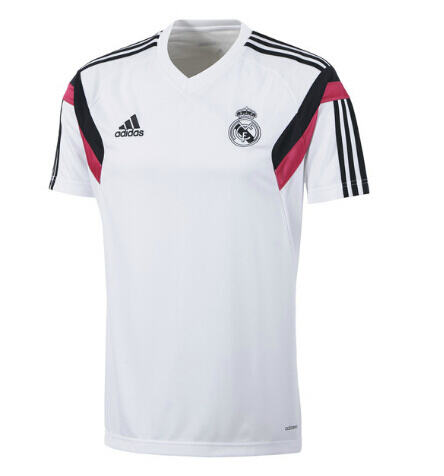 Real Madrid 1415 Training Shirt White - Official Replica 24357