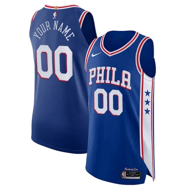 Philadelphia 76ers PHI Authentic Jersey - top-tier fashionable - Icon