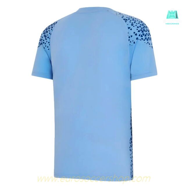 2023-2024 Man City Training Jersey (Light Blue) (HAALAND 9)