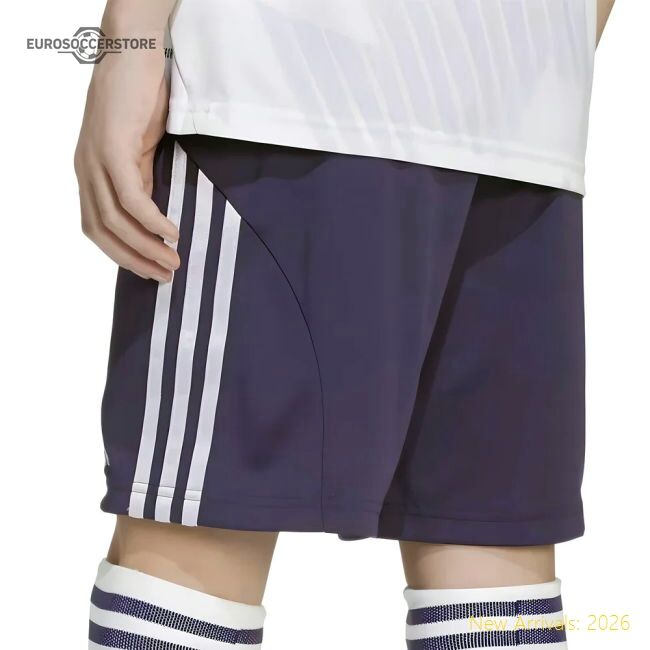 Official 2025-2026 Man Utd Away Shorts (aurora Plum) - Kids - Premium