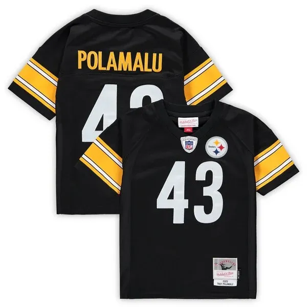Pittsburgh Steelers Legacy NFL Jersey - Black | Pro-Level Football ...