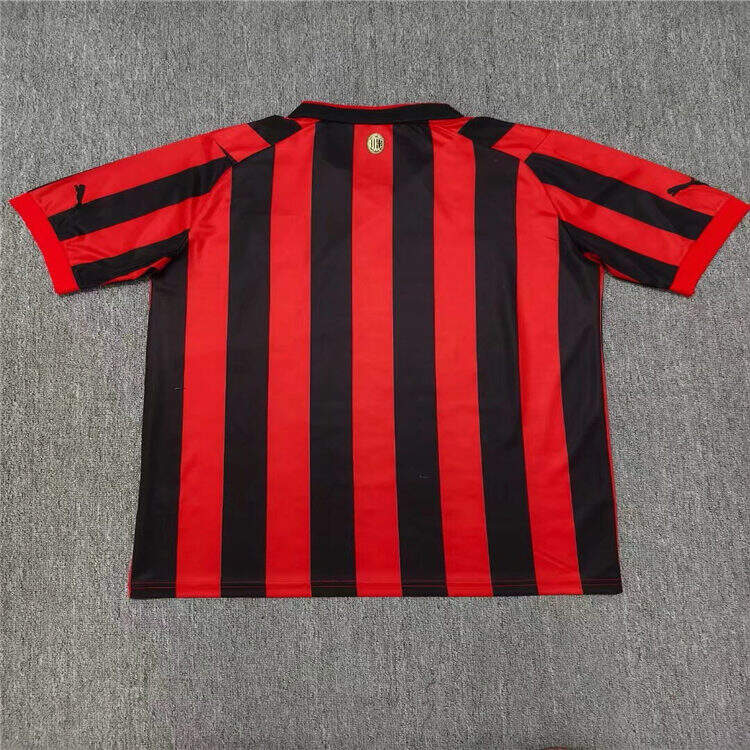AC Milan 125th Anniversary Red Shirt - Short Sleeve - Official