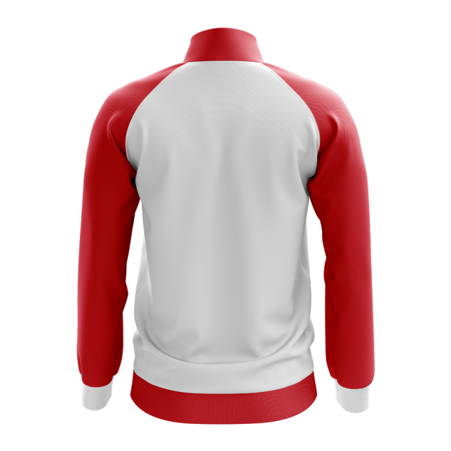 Premium Oman Concept Football Track Jacket (white) - Premium Collection