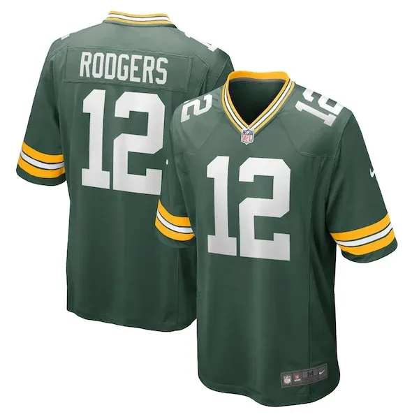 Green Bay Packers Aaron Rodgers Game Jersey - Green | NFL Player Je...