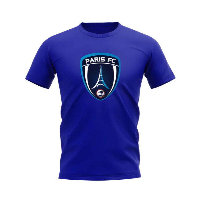 Paris FC Badge T-Shirt (Royal Blue)