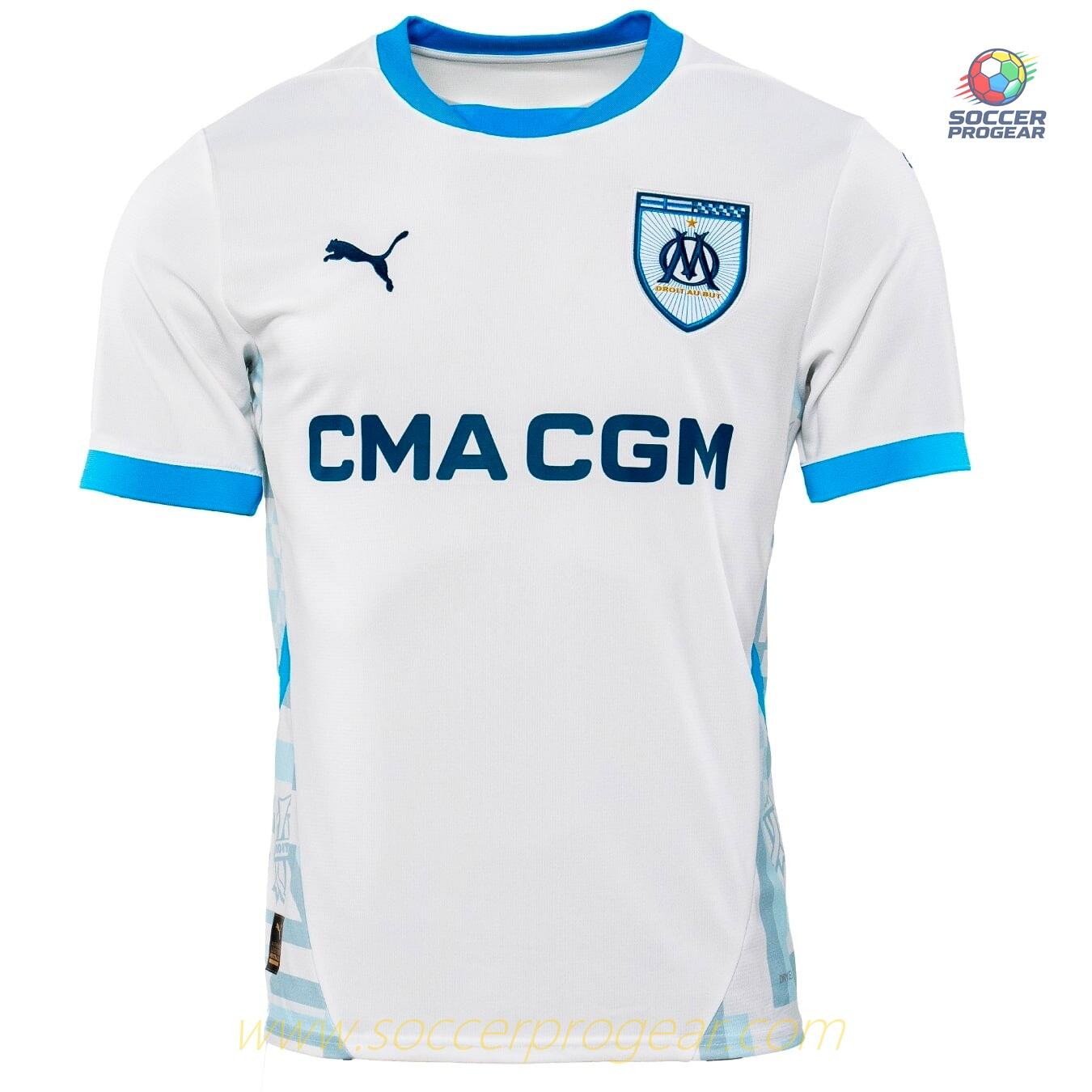 OM Replica Home Team Jersey 2024/25 Collection