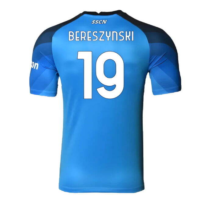Bereszynski 19 Professional Napoli 2022-2023 Home Jersey
