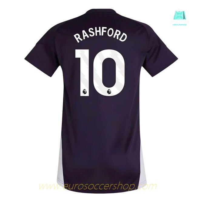 2025-2026 Man Utd Training Jersey (Aurora Plum) - Womens (Rashford 10)