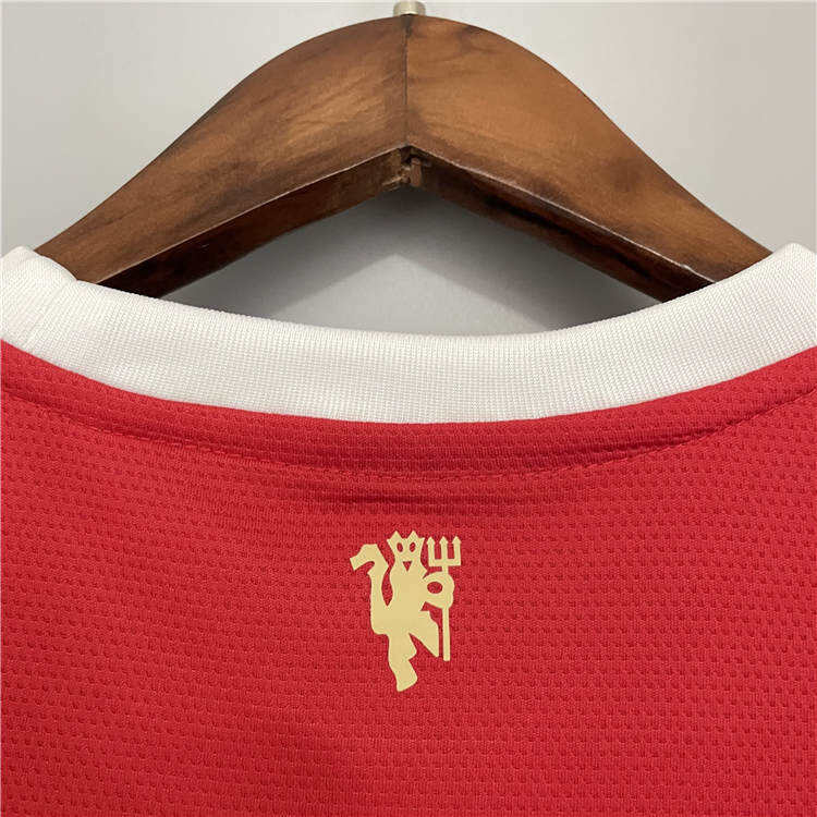Manchester United 21-22 Kit Home Red Soccer Jersey Football Shirt -