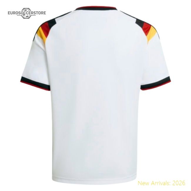 Professional Germany 2026-2027 Home Short Sleeve Shirt Fashion-forward Flexibility