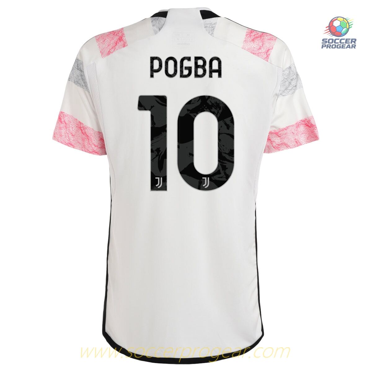 Juventus Away Youth Football Kit Team Shirt 2023 2024 Pogba