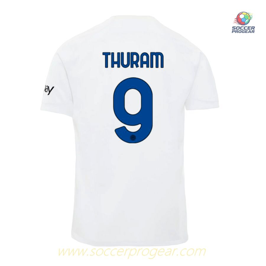 Inter Milan Soccer Jersey 2023 2024 Away Thuram