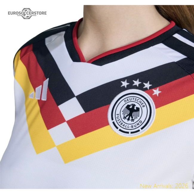Official Germany 2026-2027 Home Short Sleeve Shirt Classic Ventilation