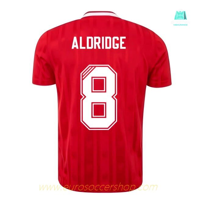 Liverpool FC 1988-89 Candy Home Shirt (Aldridge 8)