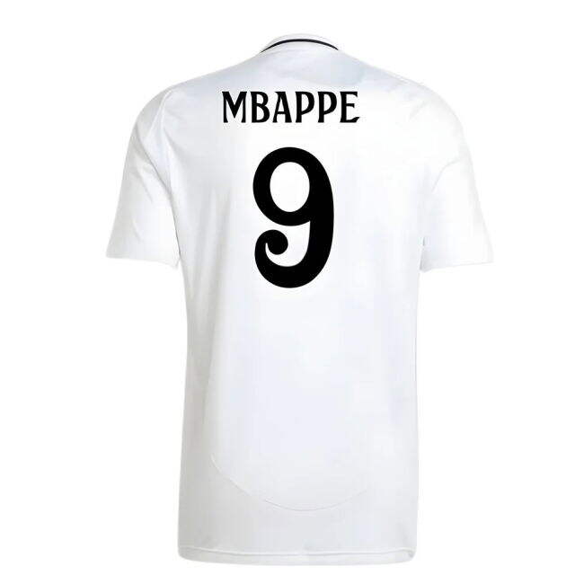 Real Madrid Soccer Club Supporter Shirt - Adults Version (Mbappe 9)