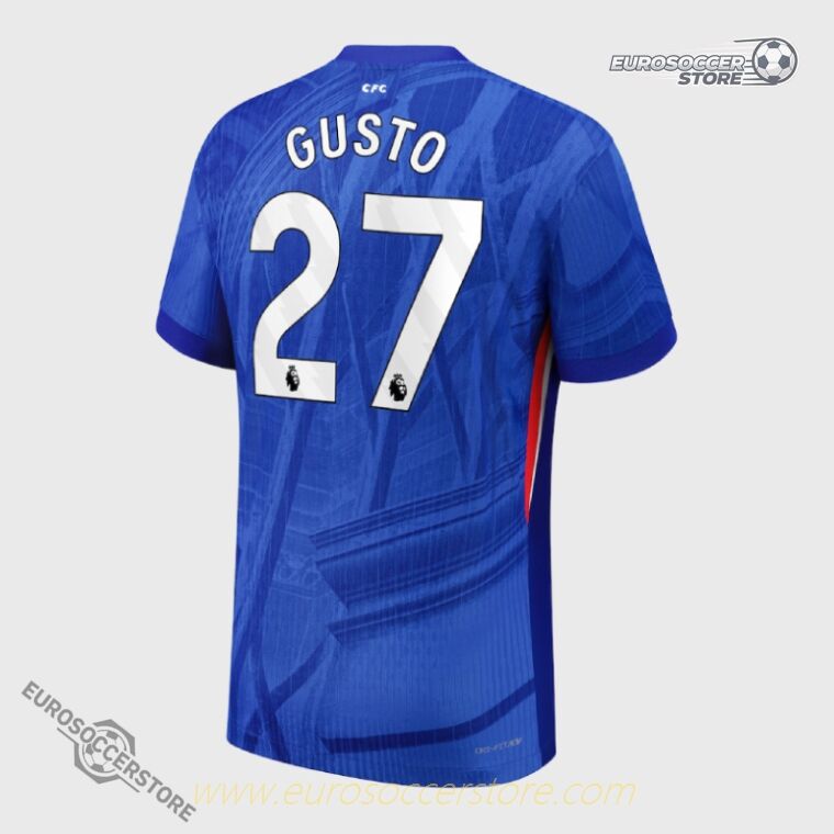 Chelsea Home GUSTO 27 Football Jersey 25-26 (Player Edition)
