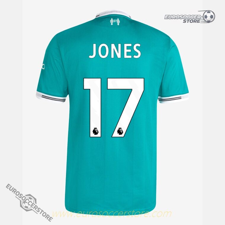 Liverpool 25-26 Third Player Version Jersey - JONES 17
