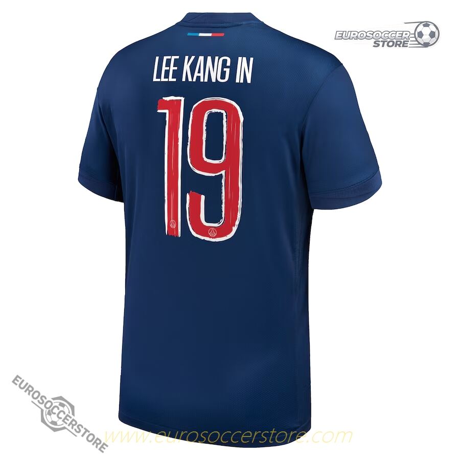 LEE KANG IN's 19 Jersey for PSG in the Champions League Final of the 24-25 Season