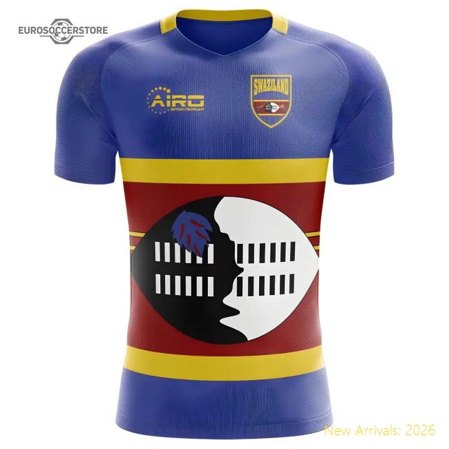 Authentic Swaziland Concept 20252026 Home Jersey Moisturewicking