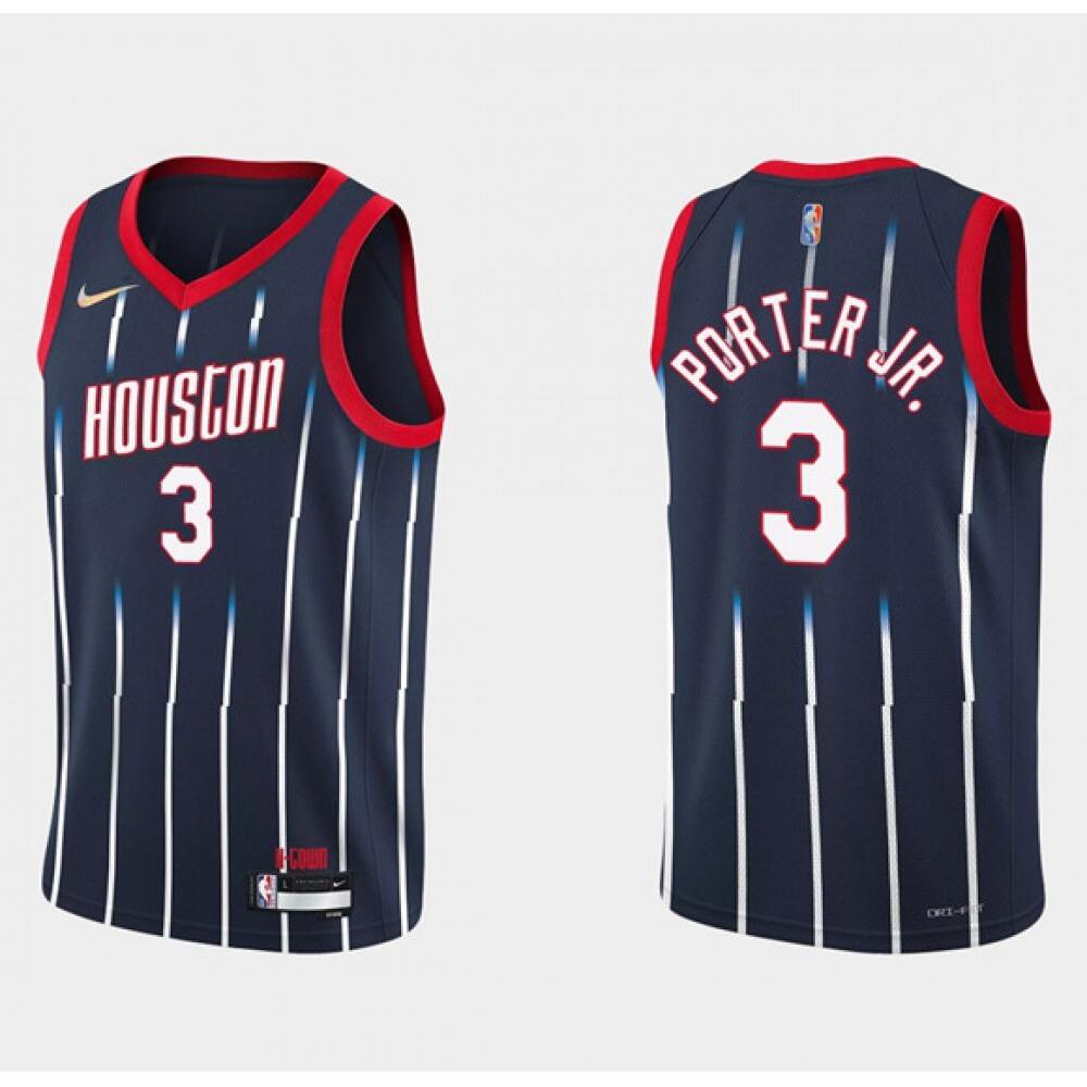 Elite 3 Houston Rockets Navy Jersey - City Edition - Must-Have Jersey