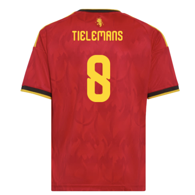 Elite Belgium 2026-2027 Belgium Home Shirt (Kids) (Tielemans 8)
