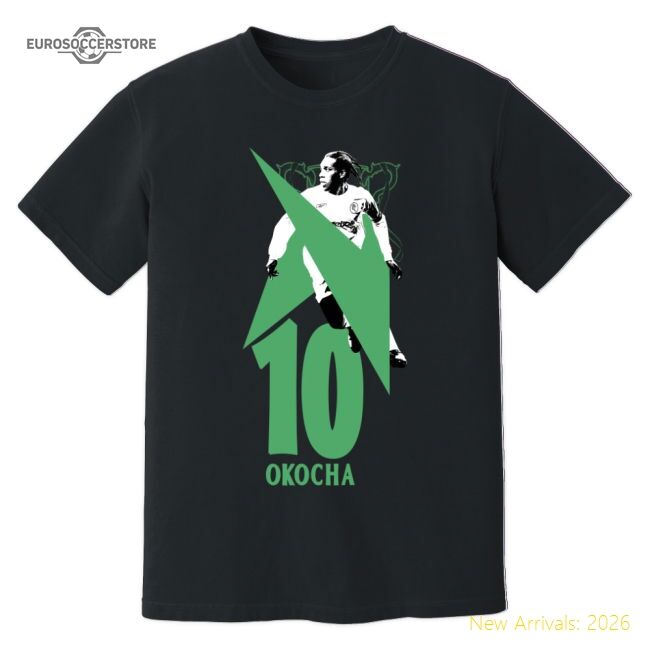 Premium Jay-jay Okocha Bolton Premier League Legend T-shirt (black)