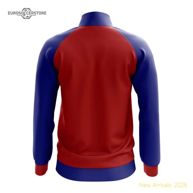 Myanmar Concept Football Track Jacket (red) - Cost-effective
