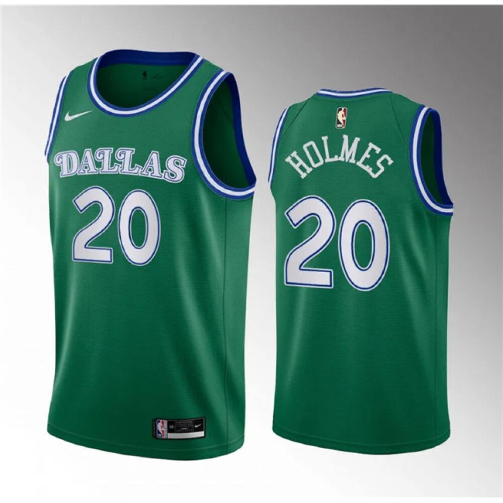 High-Quality Jersey Dallas Mavericks 20 Green - Classic Edition