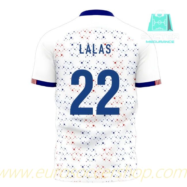 FIFA Approved 2025/26 Campaign USA Home Shirt Libero Collection (LALAS 22)