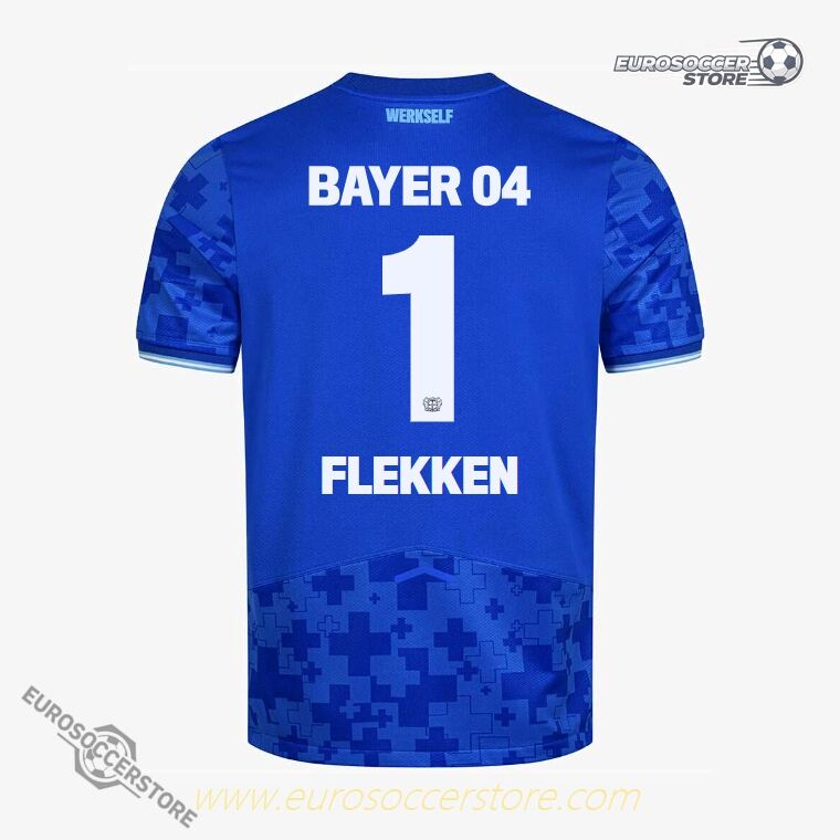 Bayer 04 Leverkusen FLEKKEN 1 Third Football Jersey for the 25-26 Season